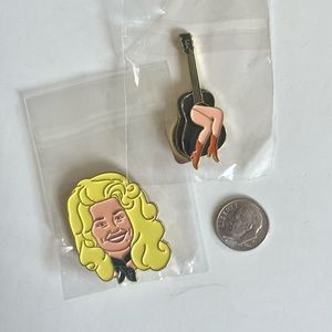 Dolly Parton enamel pins